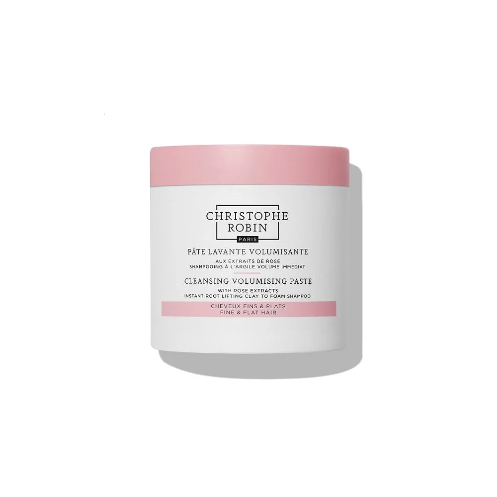 Cleansing Volumizing Paste With Pure Rassoul Clay And Rose Extracts