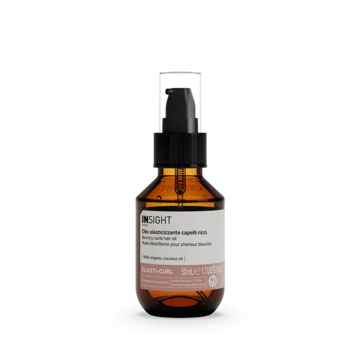 Aceite nutritivo para cabellos rizados